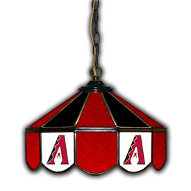 Arizona Diamondbacks 14" Glass Pub Lamp, 233-2022
