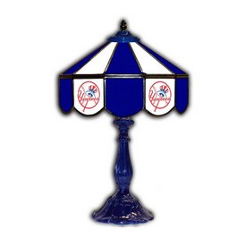 New York Yankees 21" Glass Table Lamp, 259-2001