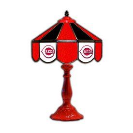 Cincinnati Reds 21" Glass Table Lamp, 259-2007