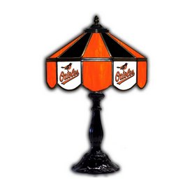 Baltimore Orioles 21" Glass Table Lamp, 259-2014