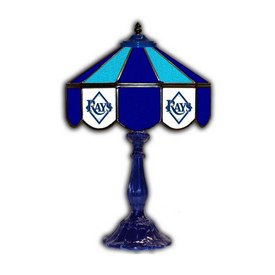 Tampa Bay Devil Rays 21" Glass Table Lamp, 259-2019