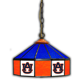 Auburn University 14" Glass Pub Lamp, 333-3002