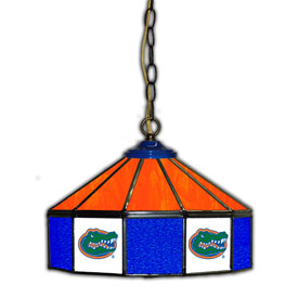 University Of Florida 14" Glass Pub Lamp, 333-3026
