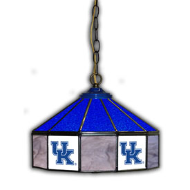 University Of Kentucky 14" Glass Pub Lamp, 333-3032