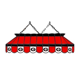 University of Georgia 40" Glass Lamp, 333-3108
