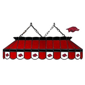 University of Arkansas 40" Glass Lamp, 333-3122