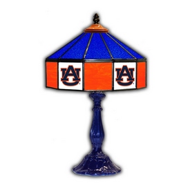 Auburn University 21" Glass Table Lamp, 359-3002