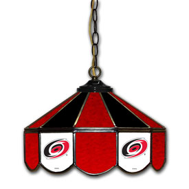 Carolina Hurricanes 14" Glass Pub Lamp, 433-4017