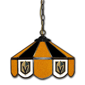 Golden Knights 14" Glass Pub Lamp, 433-4032