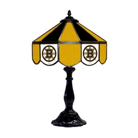 Boston Bruins  21" Glass Table Lamp, 459-4001