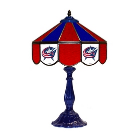 Columbus Blue Jackets  21" Glass Table Lamp, 459-4019