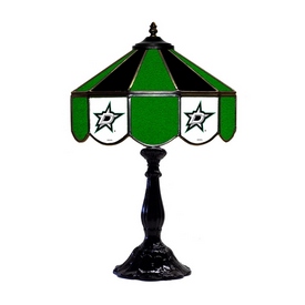 Dallas Stars  21" Glass Table Lamp, 459-4020