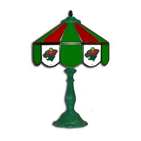 Minnesota Wild  21" Glass Table Lamp, 459-4023