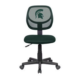 Michigan State Armless Task Chair, 496-3016