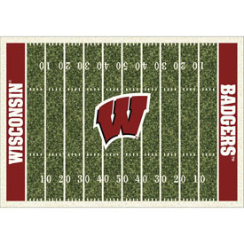 University Of Wisconsin Homefield Rug