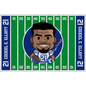 Ezekiel Elliott Players Homefield Area Rug, 520-5050