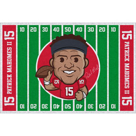 Patrick Mahomes Players Homefield Area Rug, 520-5051