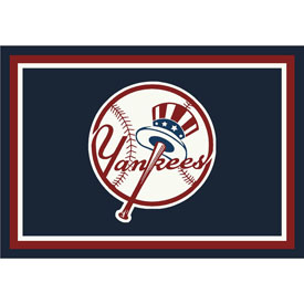 New York Yankees 4x6 Spirit Rug, 521-2001