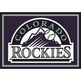 Colorado Rockies 4x6 Spirit Rug, 521-2023