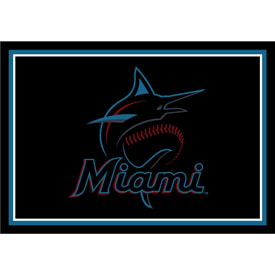 Florida Marlins 4x6 Spirit Rug, 521-2024
