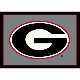 University Of Georgia 4x6 Spirit Rug, 521-3008