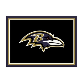 Baltimore Ravens 4'x6' Spirit Rug, 521-5025