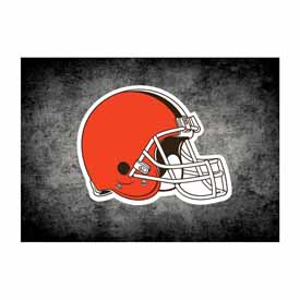 Cleveland Browns 4'x6' Distressed Rug, 522-5020