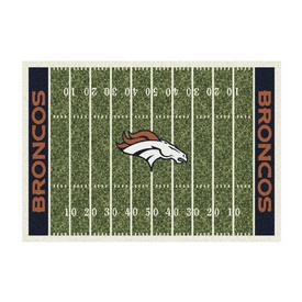 Denver Broncos 6'x8' Homefield Rug, 524-5003