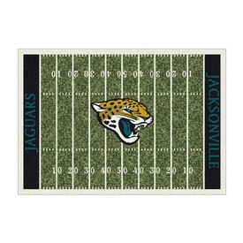 Jacksonville Jaguars 6'x8' Homefield Rug, 524-5015