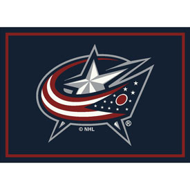 Columbus Blue Jackets 6X8 Spirit Rug, 525-4019
