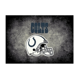 Indianapolis Colts 6'x8' Distressed Rug, 526-5022
