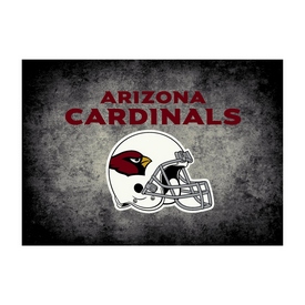 Arizona Cardinals 6'x8' Distressed Rug, 526-5029