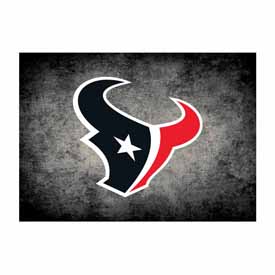 Houston Texans 6'x8' Distressed Rug, 526-5034