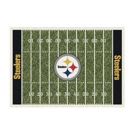 Pittsburgh Steelers 8'x11' Homefield Rug, 528-5004