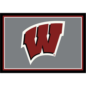 University Of Wisconsin 8x11 Spirit Rug, 529-3013