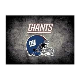 New York Giants 8'x11' Distressed Rug, 530-5013