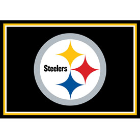 Pittsburgh Steelers 3x4  Area  Rug, 569-1004