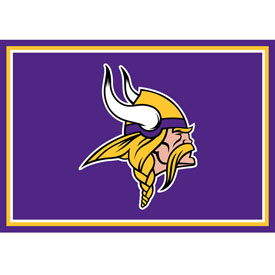 Minnesota Vikings 3x4  Area  Rug, 569-1007