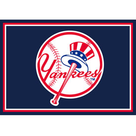 New York Yankees 3x4  Area  Rug, 569-2001