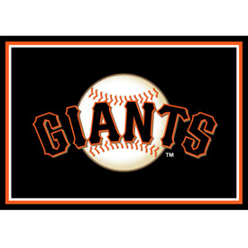 San Francisco Giants 3x4  Area  Rug, 569-2012