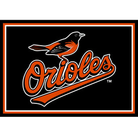 Baltimore Orioles 3x4  Area  Rug, 569-2014