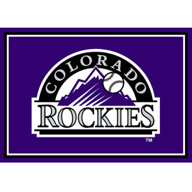 Colorado Rockies 3x4  Area  Rug, 569-2023