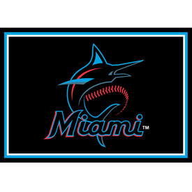 Florida Marlins 3x4  Area  Rug, 569-2024