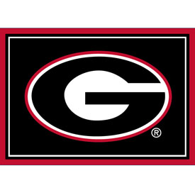 University Of Georgia 3x4  Area  Rug, 569-3008