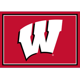 University Of Wisconsin 3x4  Area  Rug, 569-3013