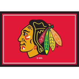 Chicago Blackhawks 3x4  Area  Rug, 569-4002