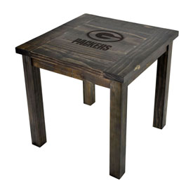 Green Bay Packers Reclaimed Side Table, 587-5001