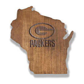Green Bay Packers Wooden Magnetic Keyholder, 596-1001