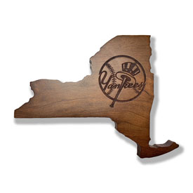 New York Yankees Wooden Magnetic Keyholder, 596-2001