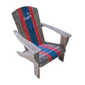 LOS ANGELES DODGERS WOODEN ADIRONDACK CHAIR, 611-6026